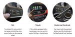 Wireless CarPlay AndroidAuto Smart Module for Alfa Romeo Stelvio Giulia 16-19 Models-Control method